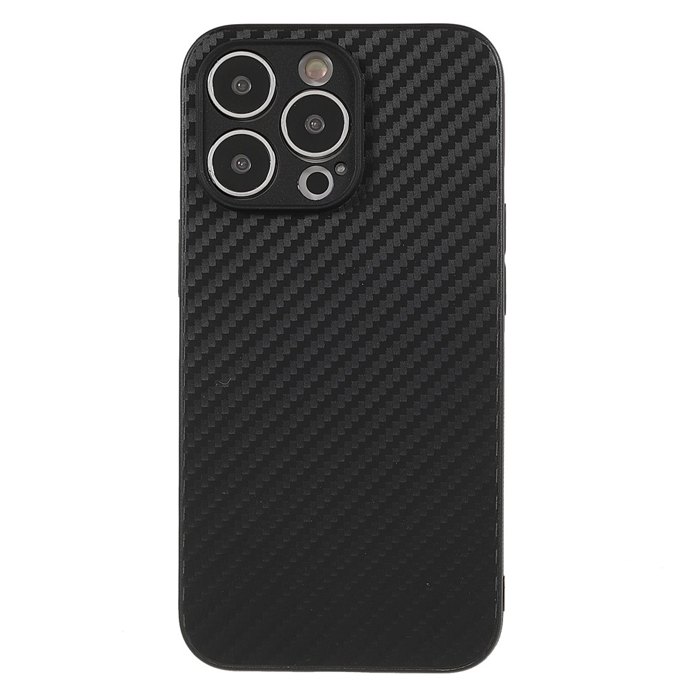 Carbon Fiber TPU Protective Phone Case for iPhone 12 Max / 12 Pro 6.1 inch-2