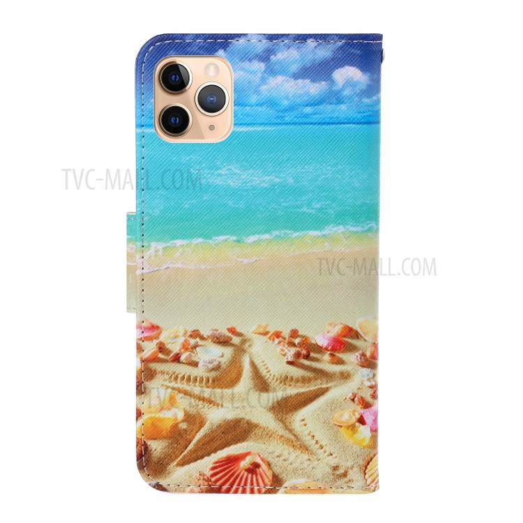 Pattern Printing Wallet Stand Leather Flip Cover for iPhone 12 mini - Shells-4