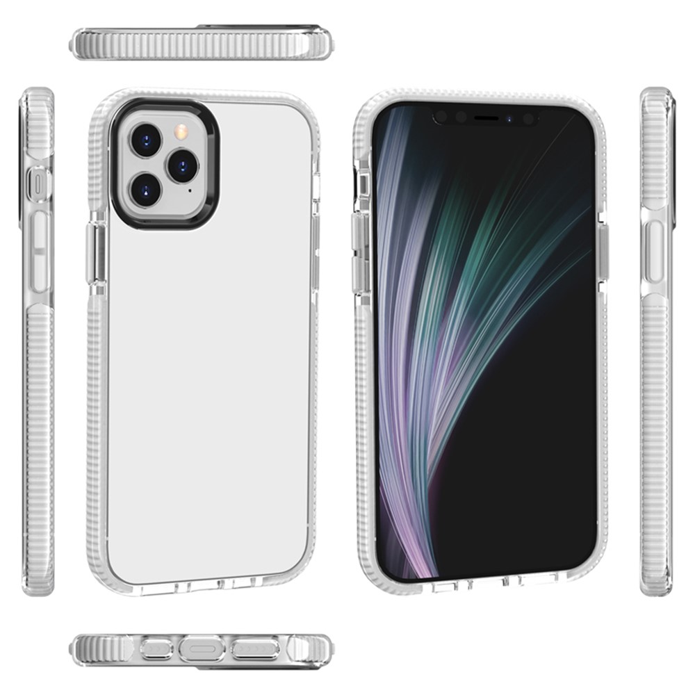 Soft TPU Phone Case for iPhone 12 mini - Grey-2