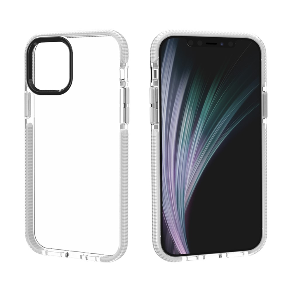 Soft TPU Phone Case for iPhone 12 mini - Grey-3