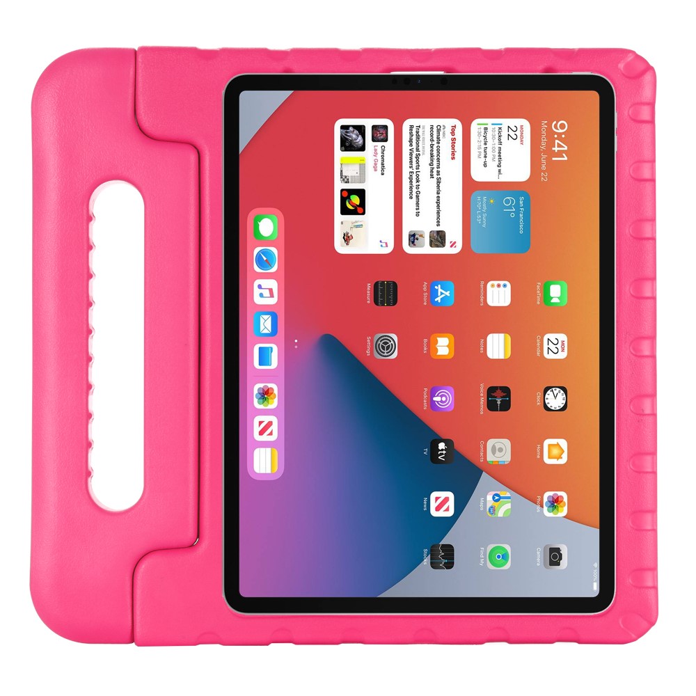 Shockproof EVA Foam Stand Shell for iPad Air (2020) - Rose-2