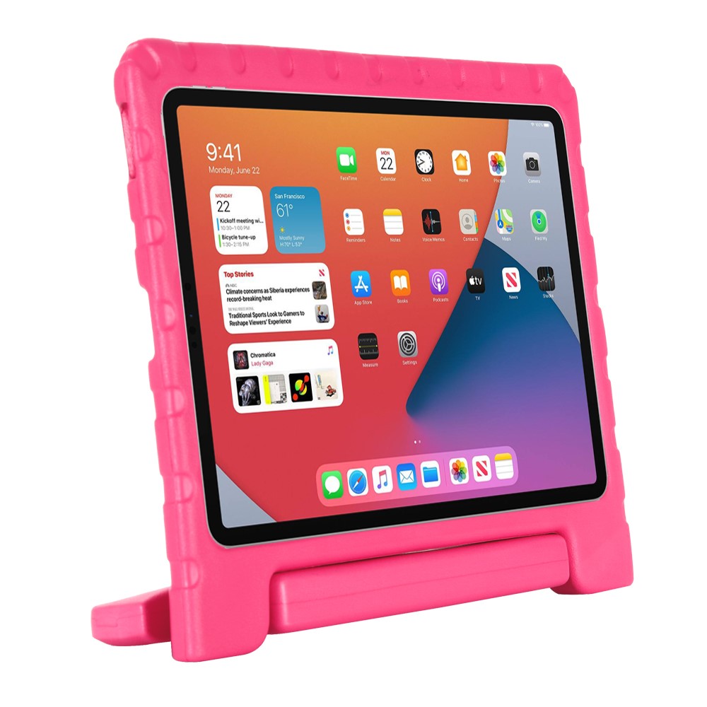 Shockproof EVA Foam Stand Shell for iPad Air (2020) - Rose-4