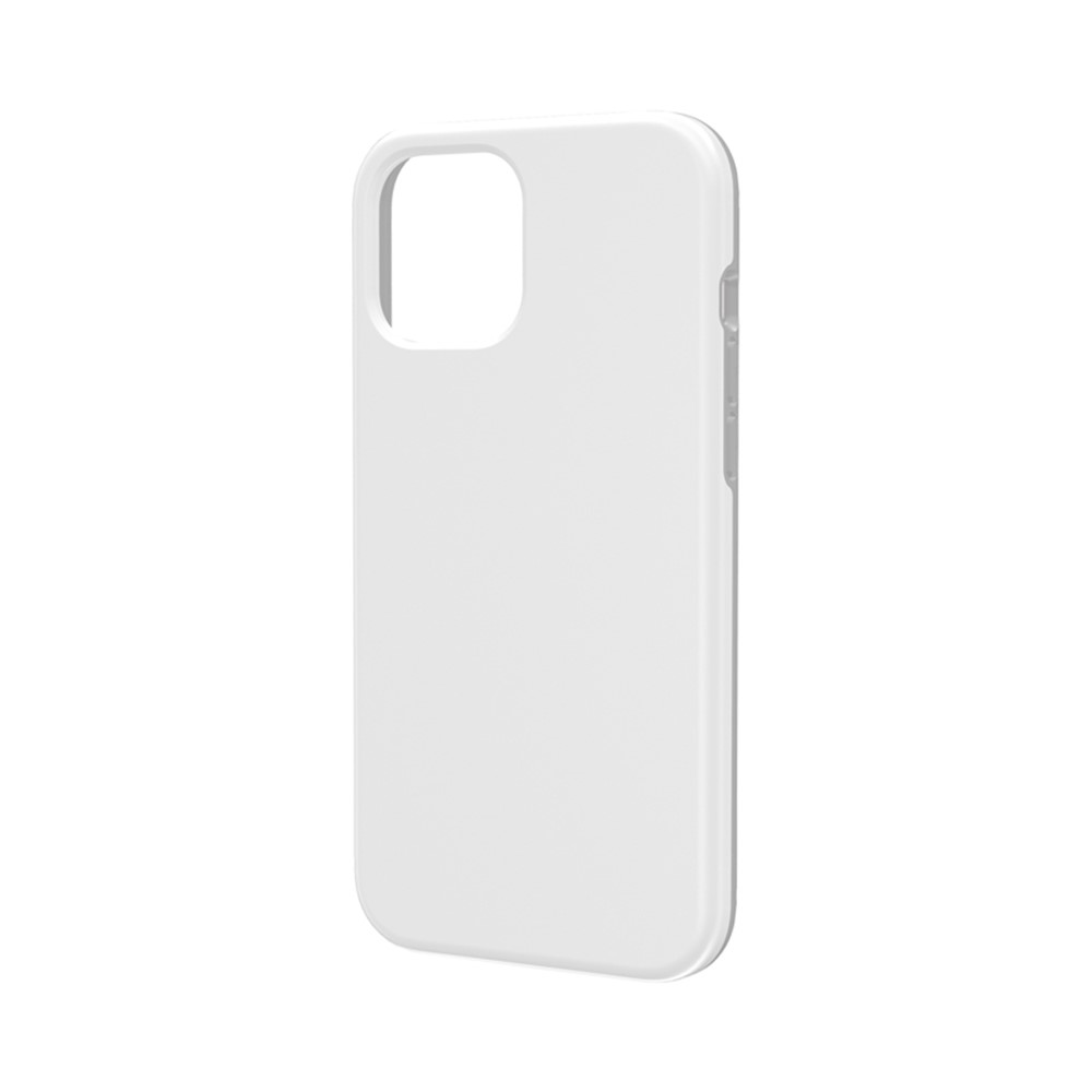 Anti-fingerprint PC + TPU Splashproof Protective Cover for iPhone 12 mini - White-5