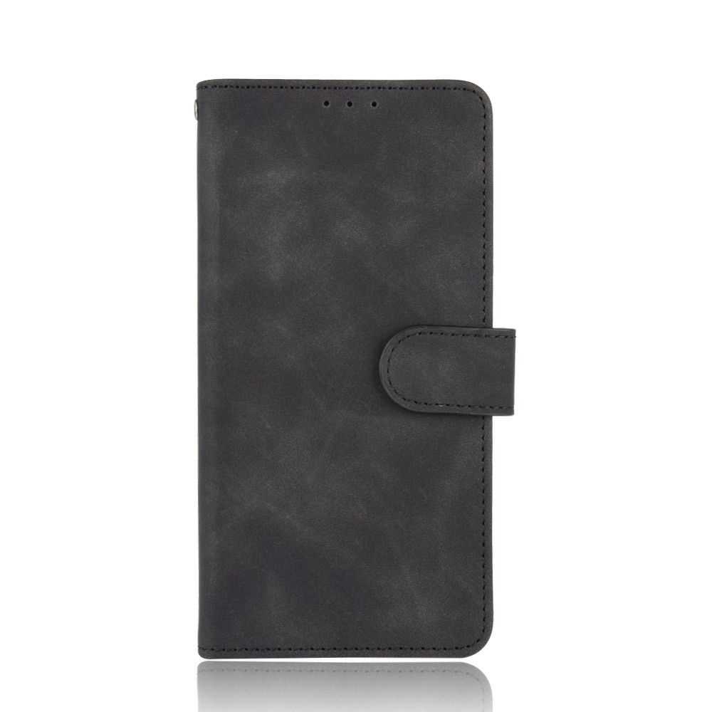 Cuir PU à Touche Pour la Peau Avec Coque de Portefeuille Pour Ipod Touch (2019) / 6/5 - le Noir