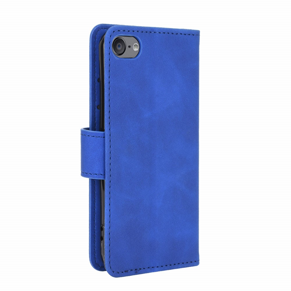 Leather PU de Skin-touch Con Carcasa de Billetera Para Ipod Touch (2019)/6/5 - Azul-6