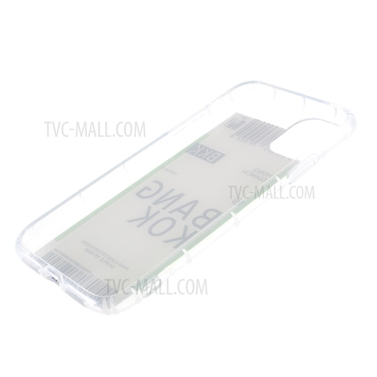 Travel City Boarding Pass TPU Protective Case for iPhone 12 mini - BANGKOK-5