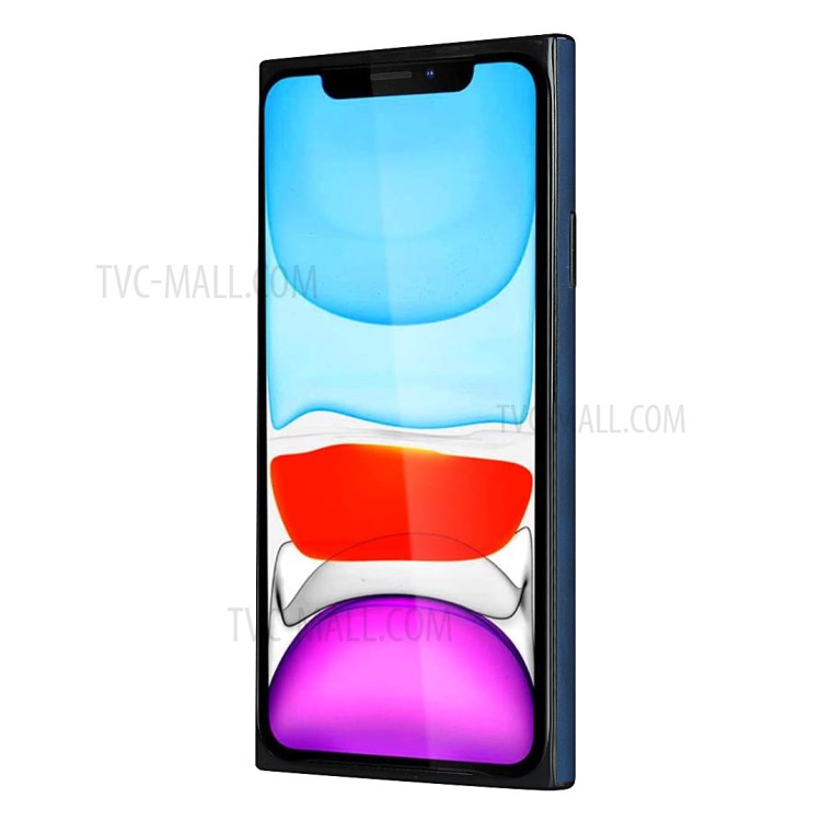 Skin-feeling Style with Wristband Leather Phone Shell for iPhone 11 6.1 inch - Blue-5