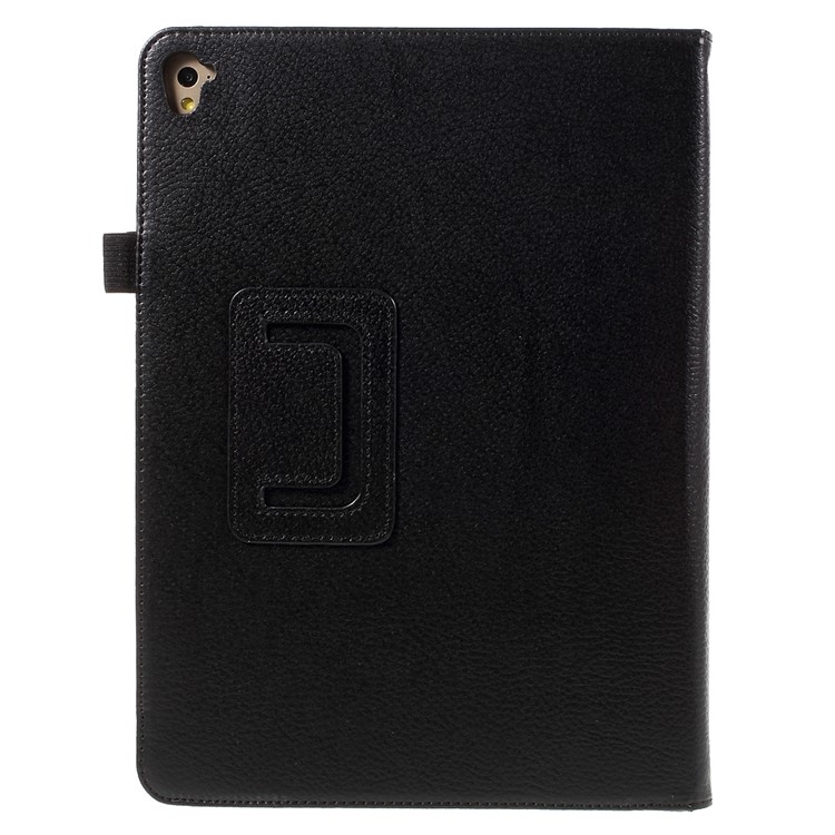 Litchi Texture Stand Leather Smart Case for iPad Pro 9.7 inch - Black-3