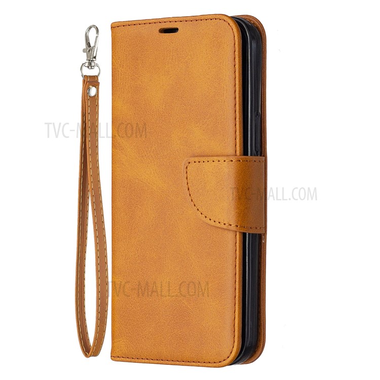 PU Leather with Wallet Cell Phone Shell for iPhone 12 Pro Max 6.7 inch - Brown-2