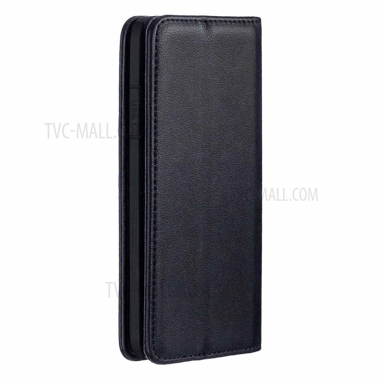 Detachable 2-in-1 Magnetic Genuine Leather Wallet Stand Case for iPhone XR 6.1 inch - Black-3