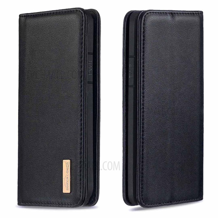 Magnetic Detachable Genuine Leather Cover Stand Case for iPhone 7 Plus/8 Plus 5.5 inch - Black-4