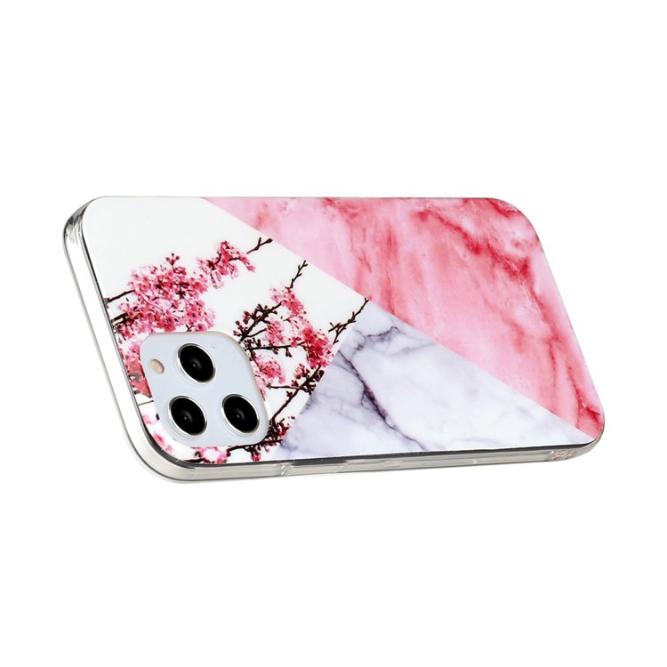 Marble Pattern Printing IMD TPU Phone Case for iPhone 12 Pro/12 - Style B-5