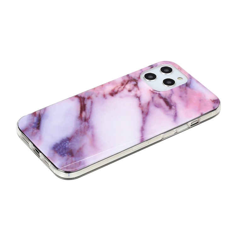 Marble Pattern Printing IMD TPU Phone Case for iPhone 12 Pro/12 - Style D-4