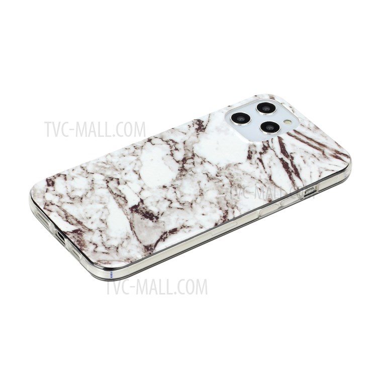 Marble Pattern Printing IMD TPU Phone Case for iPhone 12 Pro Max 6.7-inch - Style A-4