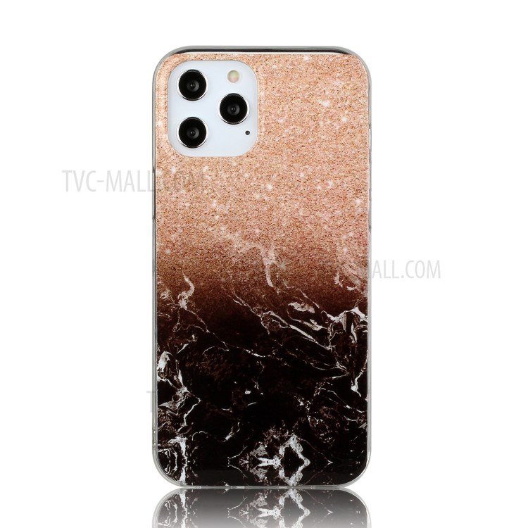 Marble Pattern Printing IMD TPU Phone Case for iPhone 12 Pro Max 6.7-inch - Style G-2