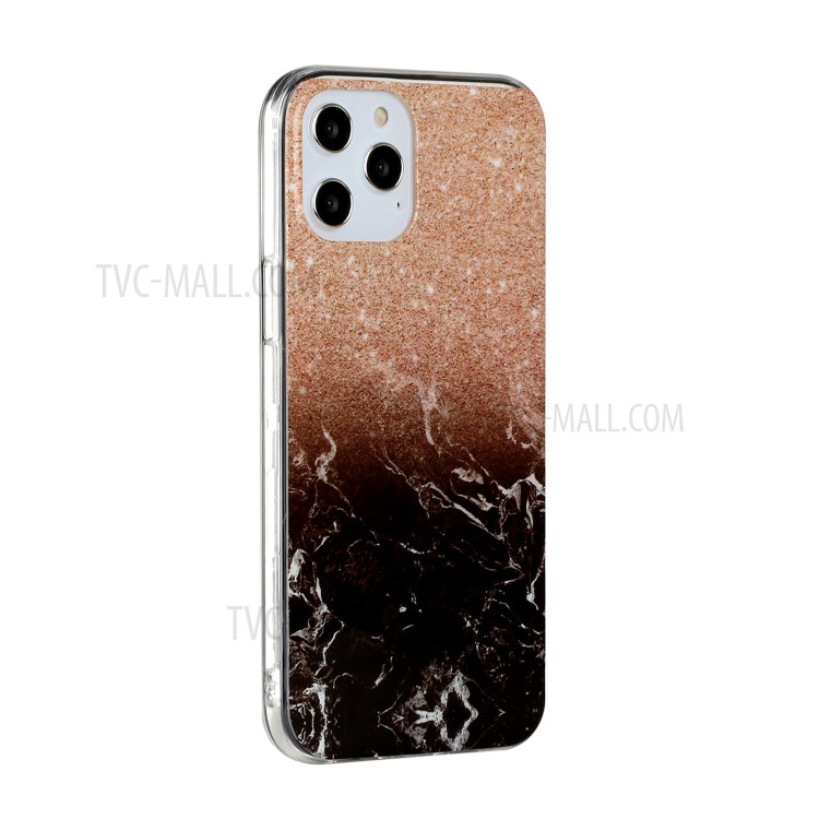 Marble Pattern Printing IMD TPU Phone Case for iPhone 12 Pro Max 6.7-inch - Style G-3
