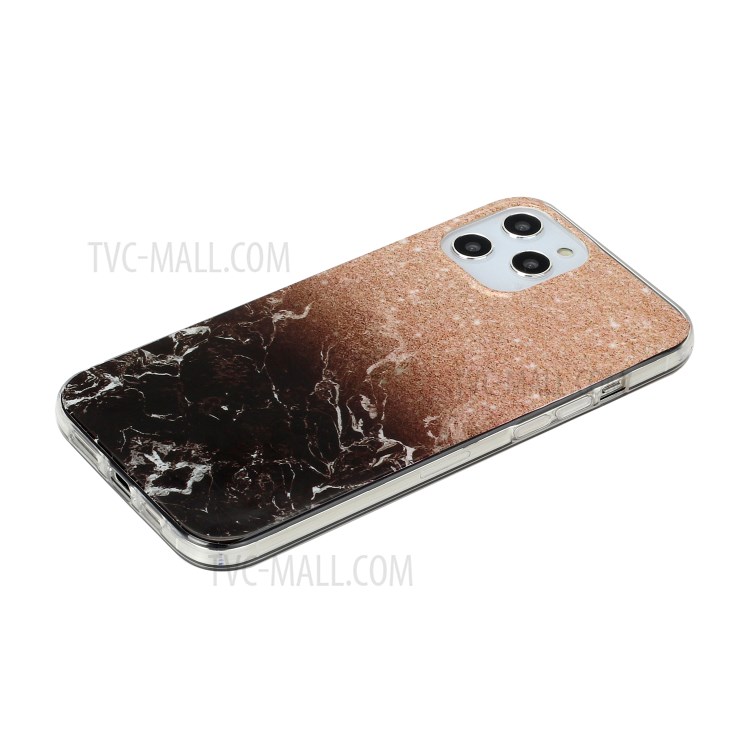 Marble Pattern Printing IMD TPU Phone Case for iPhone 12 Pro Max 6.7-inch - Style G-4