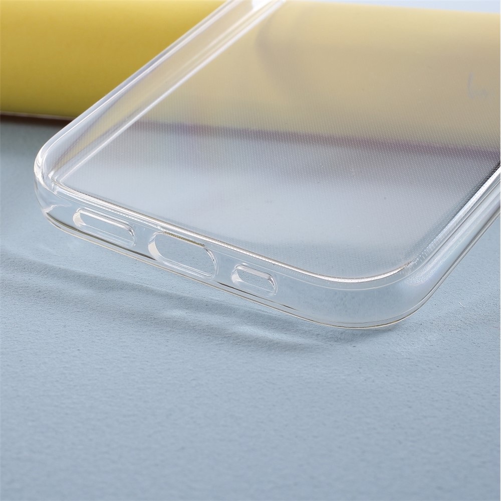 Soft TPU Mobile Phone Case for iPhone 12 Pro/12 - Transparent-4