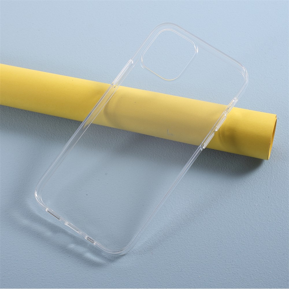 Flexible TPU Cell Phone Cover for iPhone 12 mini - Transparent-2