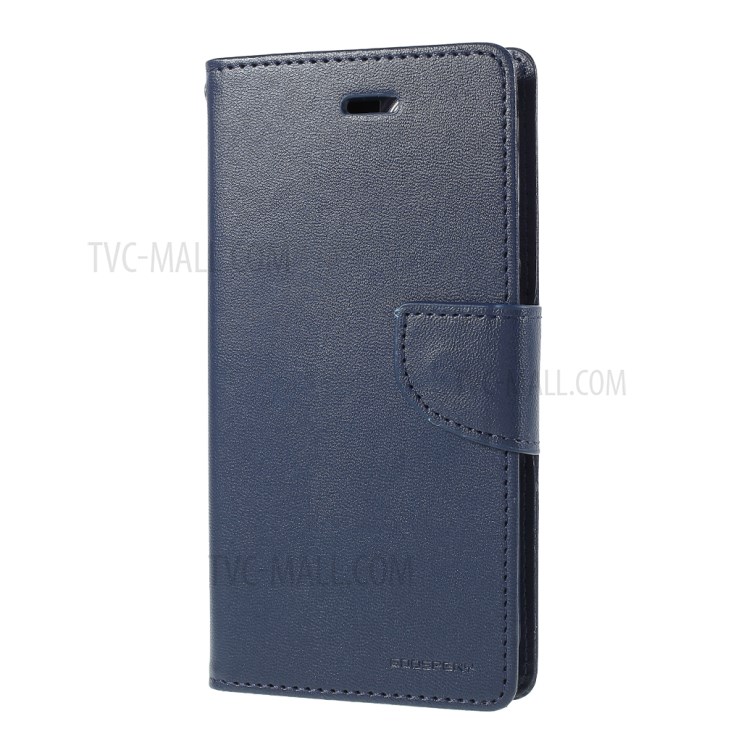MERCURY GOOSPERY Bravo Diary Wallet Leather Flip Case for iPhone 12 mini - Blue-2