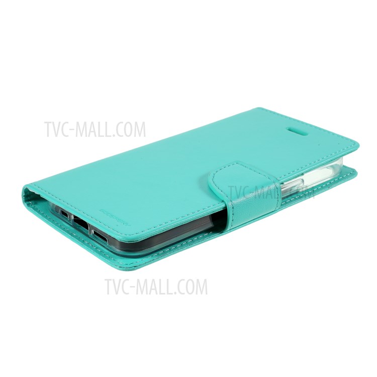 MERCURY GOOSPERY Bravo Diary Leather Wallet Case for iPhone 12 Pro Max 6.7-inch - Baby Blue-4