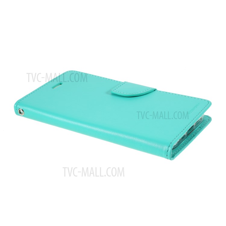 MERCURY GOOSPERY Bravo Diary Leather Wallet Case for iPhone 12 Pro Max 6.7-inch - Baby Blue-5