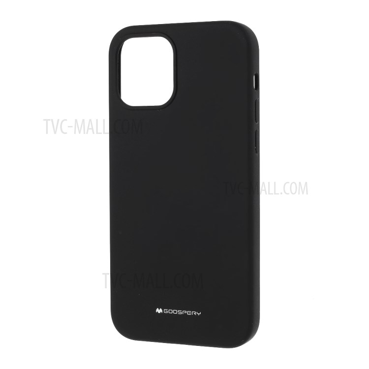 MERCURY GOOSPERY Silicone Phone Protective Case for iPhone 12 5.4-inch - Black-2