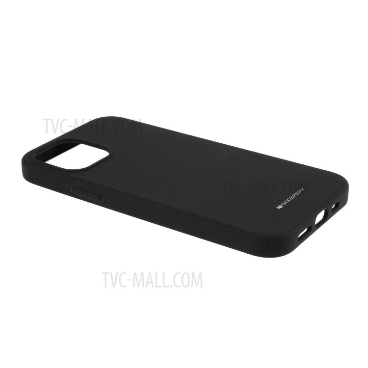 MERCURY GOOSPERY Silicone Phone Protective Case for iPhone 12 5.4-inch - Black-5