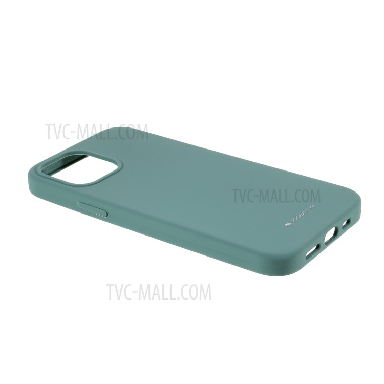 MERCURY GOOSPERY Silicone Phone Protective Case for iPhone 12 mini - Green-5