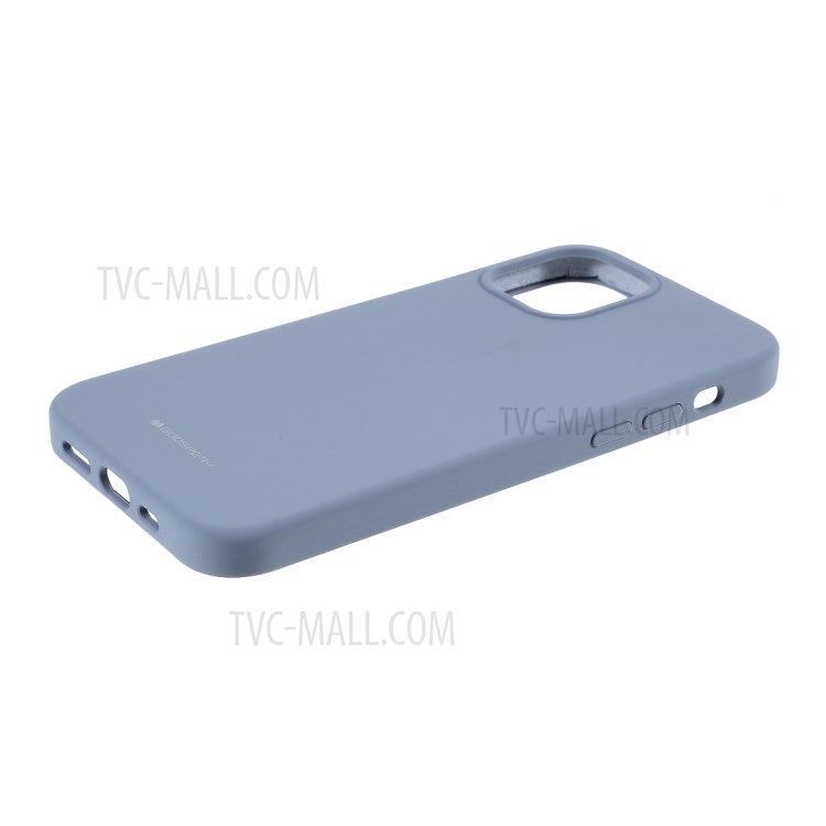 MERCURY GOOSPERY Silicone Phone Protective Case for iPhone 12 mini - Baby Blue-4