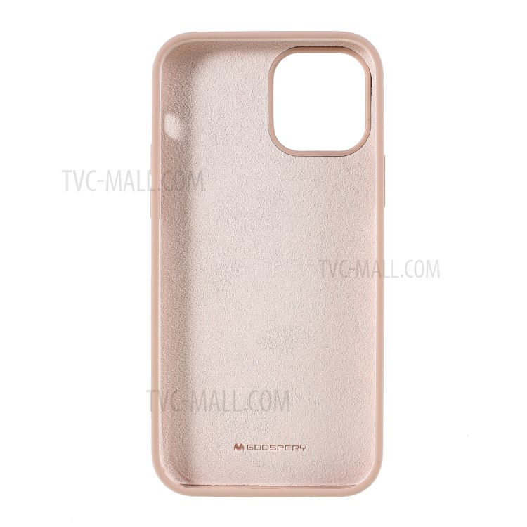 MERCURY GOOSPERY Silicone Phone Protective Case for iPhone 12 Pro Max 6.7-inch - Pink-3