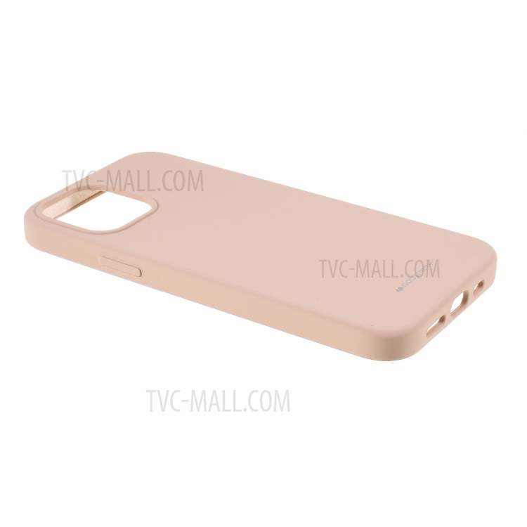 MERCURY GOOSPERY Silicone Phone Protective Case for iPhone 12 Pro Max 6.7-inch - Pink-5