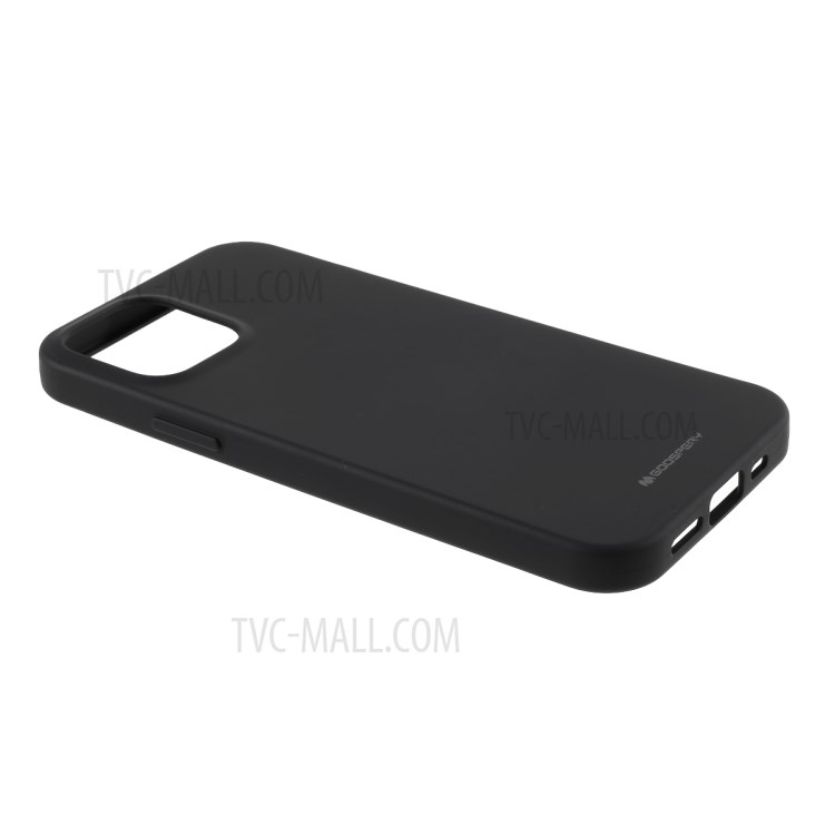 MERCURY GOOSPERY Matte Skin TPU Case for iPhone 12 mini - Black-5