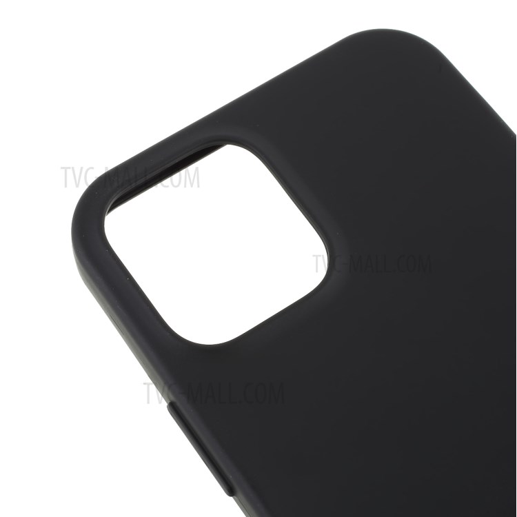 MERCURY GOOSPERY Matte TPU Mobile Phone Shell Protective Covering for iPhone 12 Pro/12 - Black-7