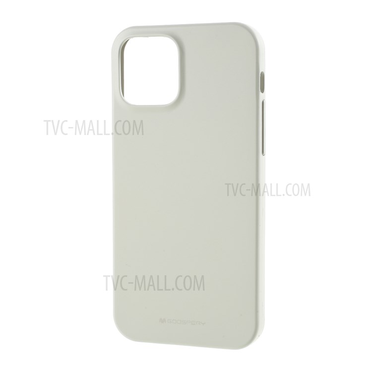 MERCURY GOOSPERY Matte TPU Mobile Phone Shell Protective Covering for iPhone 12 Pro/12 - Grey-2