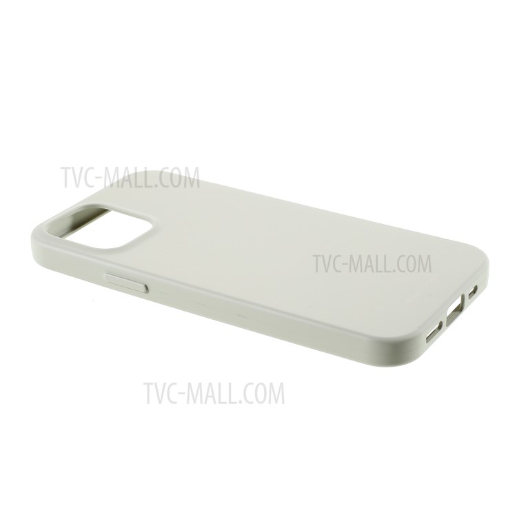 MERCURY GOOSPERY Matte TPU Mobile Phone Shell Protective Covering for iPhone 12 Pro/12 - Grey-5