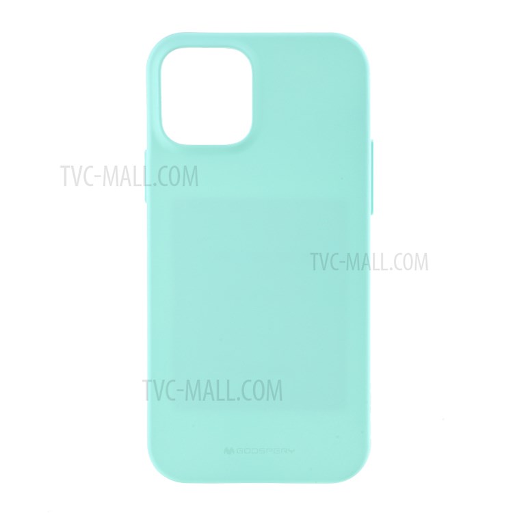 MERCURY GOOSPERY Matte TPU Mobile Phone Shell Protective Covering for iPhone 12 Pro/12 - Baby Blue-1