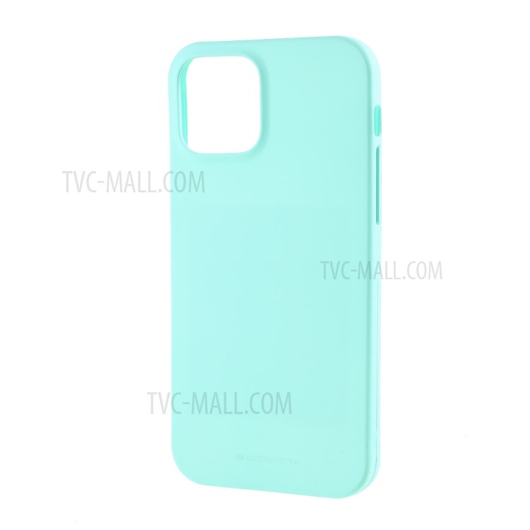 MERCURY GOOSPERY Matte TPU Mobile Phone Shell Protective Covering for iPhone 12 Pro/12 - Baby Blue-2