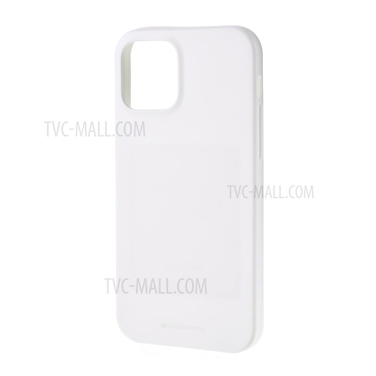 MERCURY GOOSPERY Matte TPU Mobile Phone Shell Protective Covering for iPhone 12 Pro Max 6.7-inch - White-2