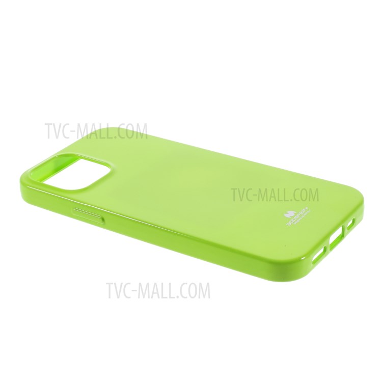 MERCURY GOOSPERY Glitter Powder TPU Cell Phone Cover for iPhone 12 Pro/12 - Green-4