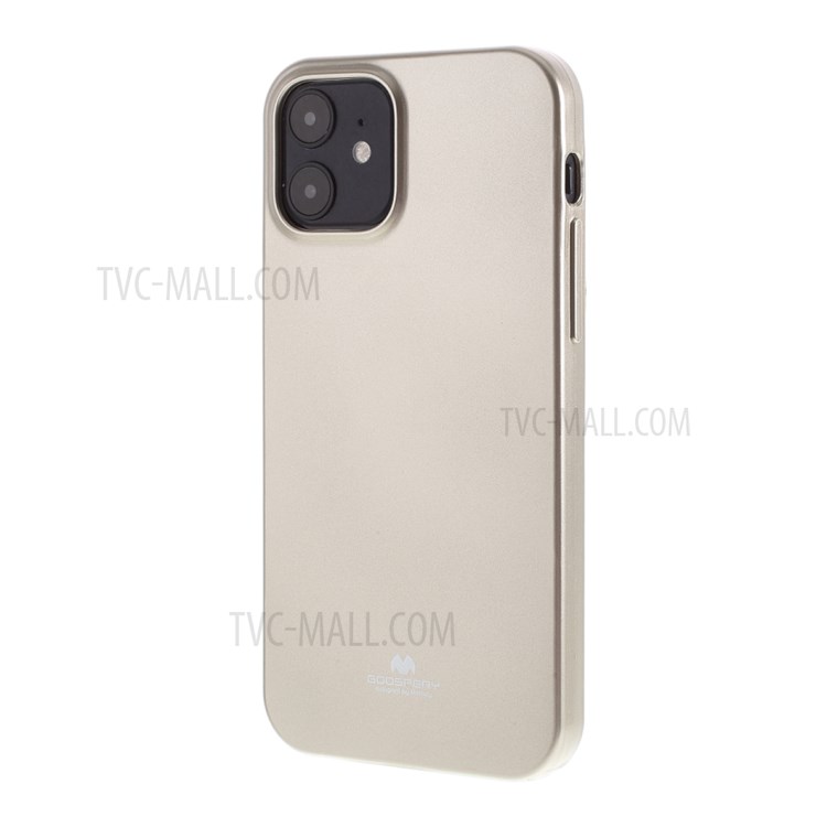 MERCURY GOOSPERY Glitter Powder TPU Cell Phone Cover for iPhone 12 Pro/12 - Grey-2