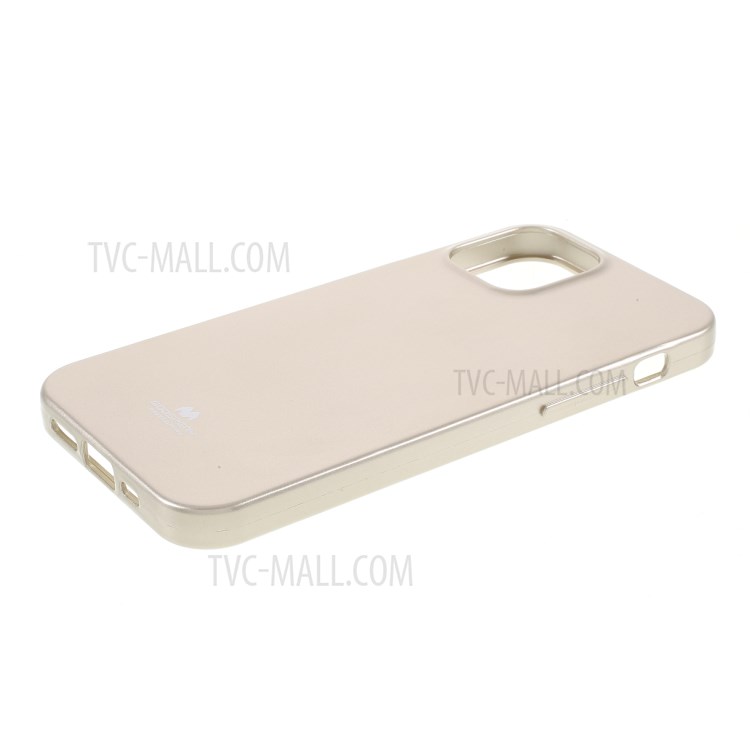 MERCURY GOOSPERY Glitter Powder TPU Cell Phone Cover for iPhone 12 Pro/12 - Grey-5