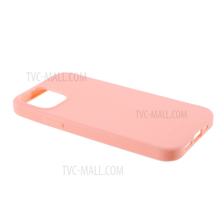 MERCURY GOOSPERY Style Lux Textured TPU Cover for iPhone 12 mini - Pink-5
