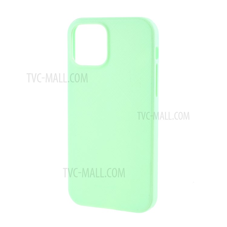 MERCURY GOOSPERY Style Lux Textured TPU Cover for iPhone 12 mini - Light Green-2