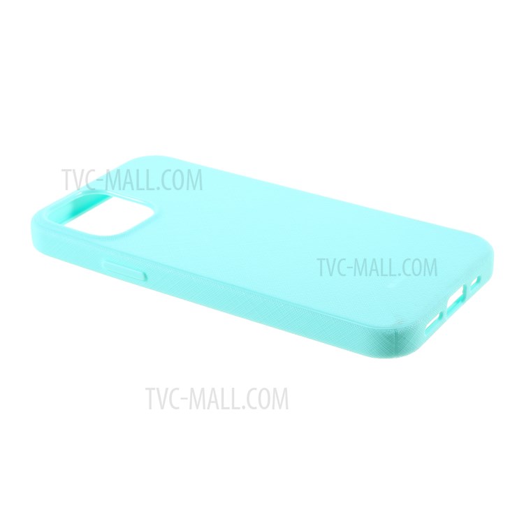 MERCURY GOOSPERY Style Lux Textured TPU Cover for iPhone 12 Pro Max 6.7-inch - Baby Blue-5