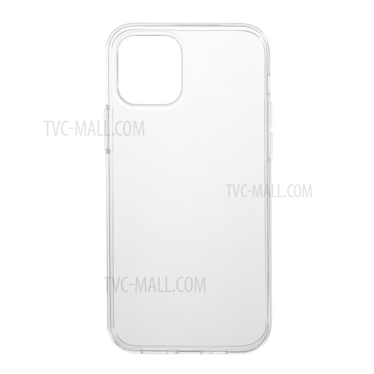 Soft TPU Back Protective Shell for iPhone 12 Pro Max 6.7 inch - Transparent Transparent-1