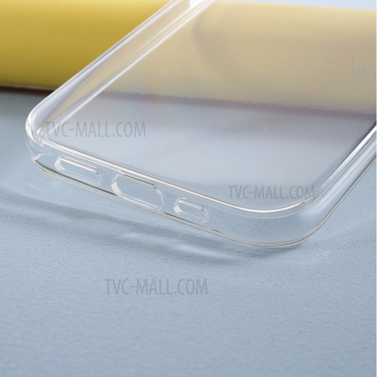Soft TPU Back Protective Shell for iPhone 12 Pro Max 6.7 inch - Transparent Transparent-4