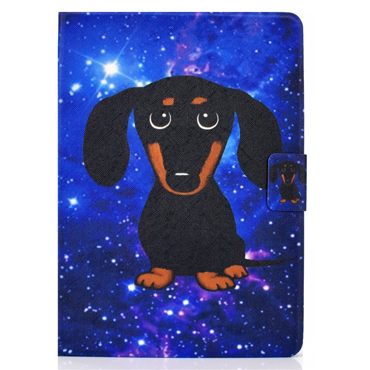 Pattern Printing Leather Stand Tablet Case for iPad Air (2020) - Cute Dog-2