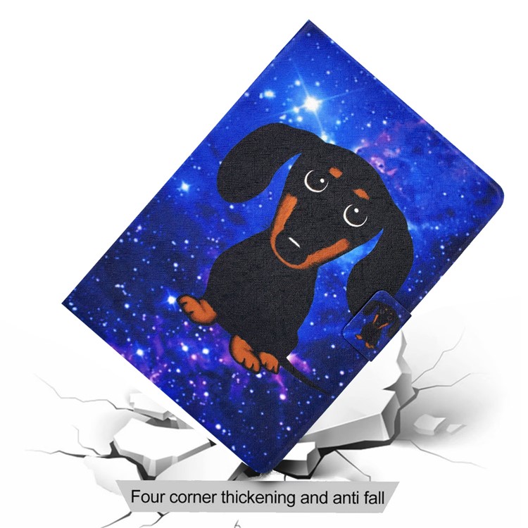 Pattern Printing Leather Stand Tablet Case for iPad Air (2020) - Cute Dog-9