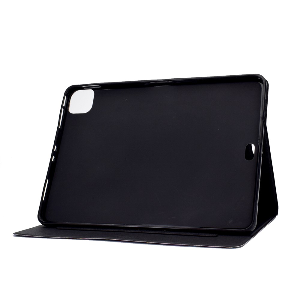 Pattern Printing Leather Stand Tablet Case for iPad Air (2020) - Tree-9